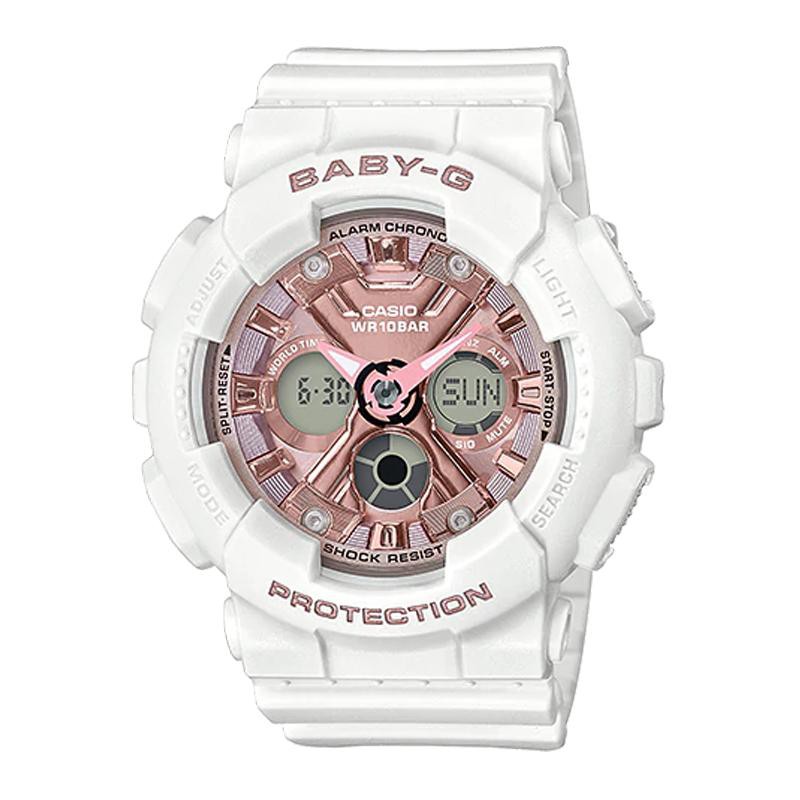 Đồng Hồ Nữ Casio Dây Nhựa BABY-G BA-130-7A1DR Chính Hãng