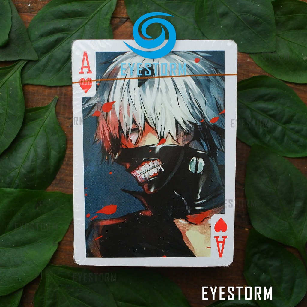 Bài tây anime Tokyo Ghoul, Ngạ Quỷ Vùng Tokyo, tú lơ khơ, manga - Poker YW - 54 lá