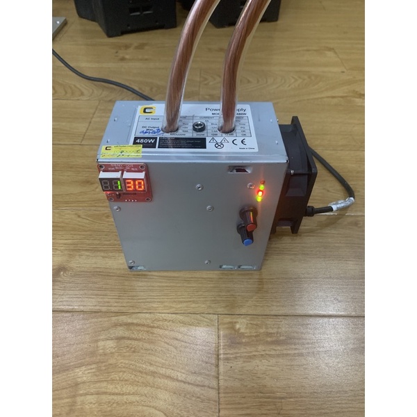 Hàn cell E900 lõi đồng + Quấn 3- 4 vòng dây trong suốt