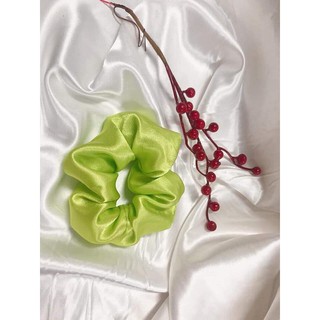 Scrunchie màu xanh mint