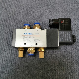 Bộ van điện từ 4v310-10 điện 220v 24v