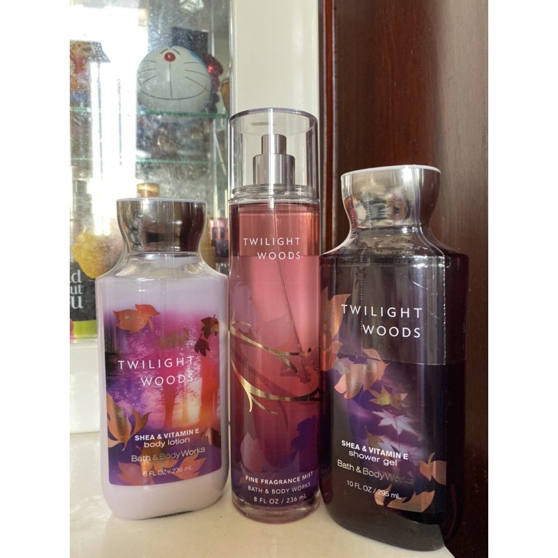 BILL US - Bộ sản phẩm set 3 chai Twilight woods fullsize của Bath and body works