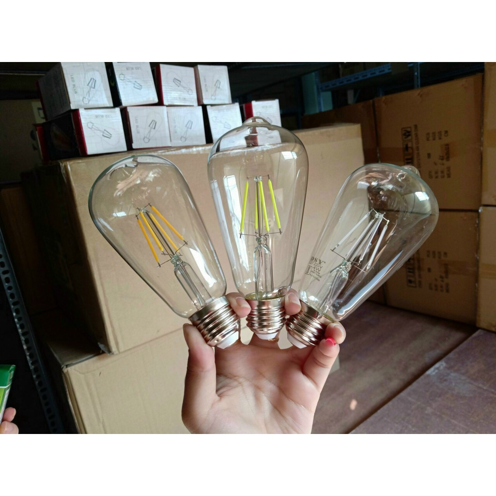 Dây bóng đèn trang trí ngoài trời chống nước dùng cho quán cà phê, trà sữa 5m10 - 10m15 - 10m20 giá rẻ