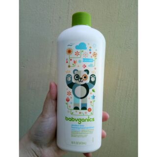 Rửa tay khô Babyganics 437ml (không có vòi xịt) date 6/2020