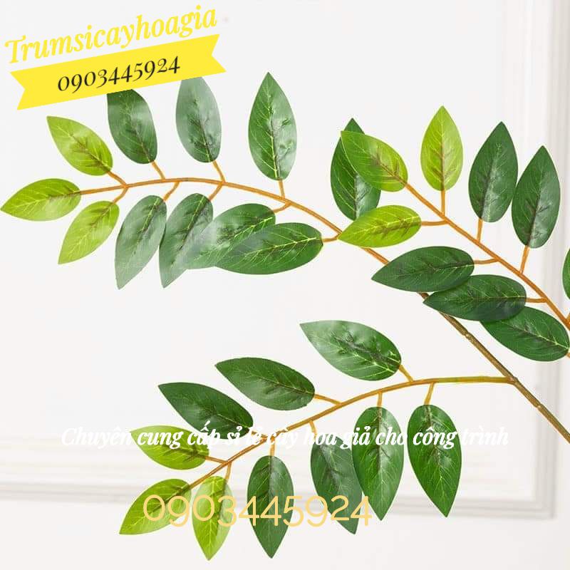 Cành lá khế giống thật làm cây giả trang trí- Trumsicayhoagia