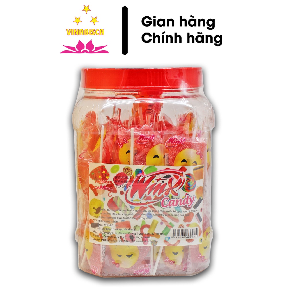 Kẹo dẻo trái cây WINX thương hiệu VINABISCA