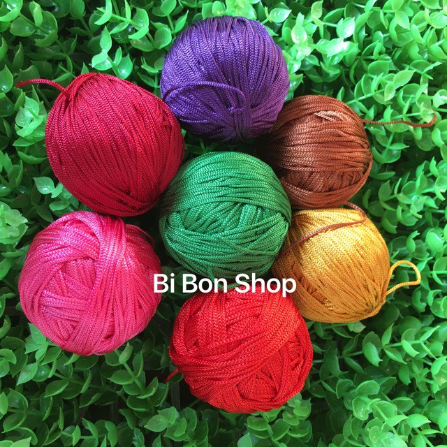 COM BO 5 CUỘN DÂY DÙ CÁC MÀU