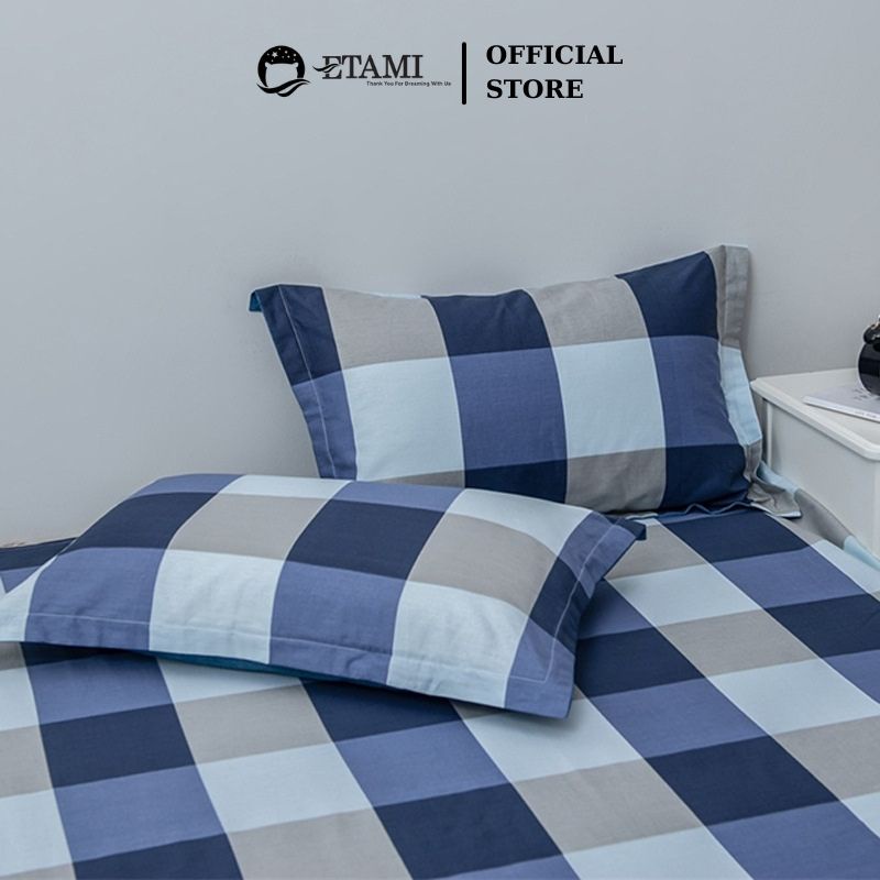 Vỏ gối nằm cao cấp cotton 45x65 ETAMI thiết kế mềm mịn