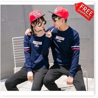 Áo thun cặp đôi nam nữ tay dài cao cấp mt-05