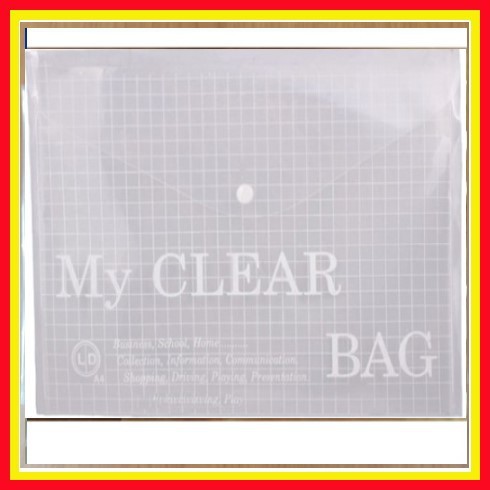 [Gía kho]-Bìa Nút A4/F4 My Clear-Bìa đựng hồ sơ