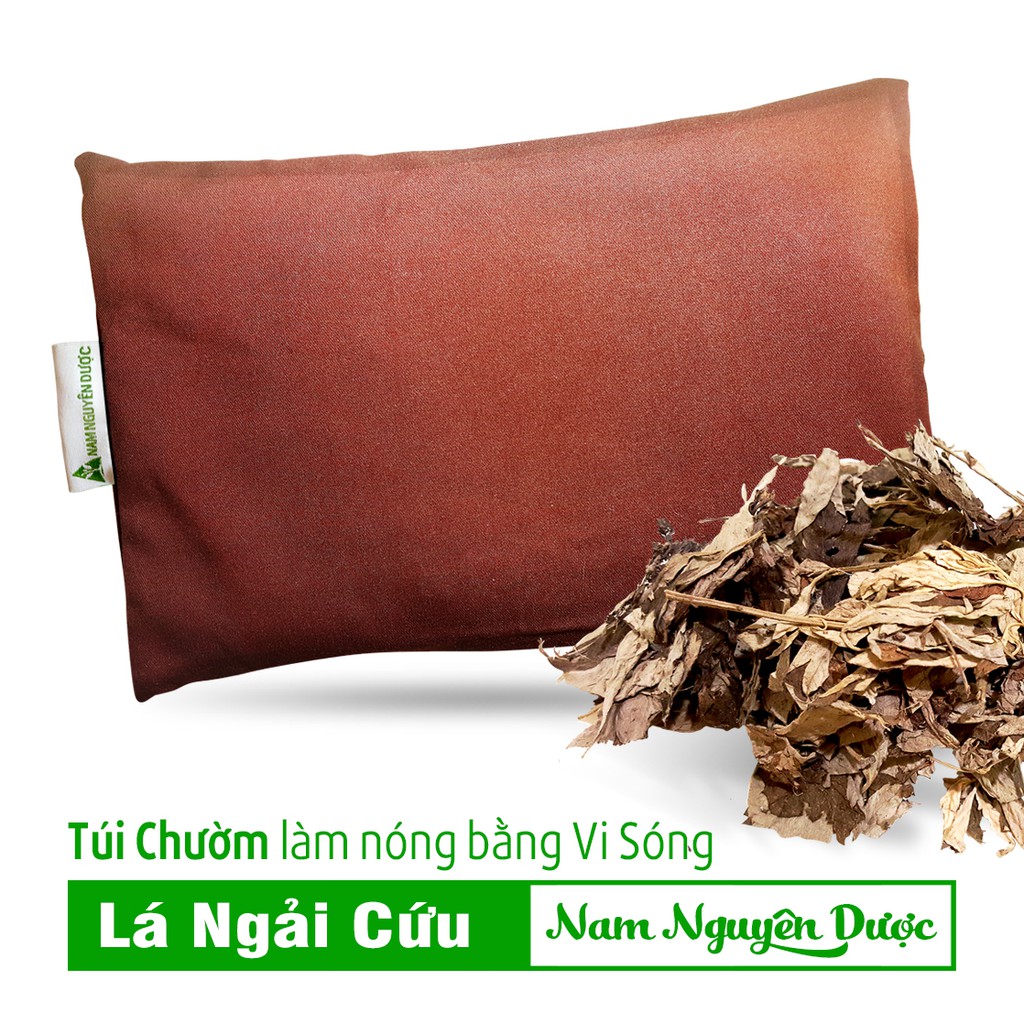 Gối Ủ Ấm - Túi Chườm Nóng - Ngải Cứu - Nam Nguyên Dược