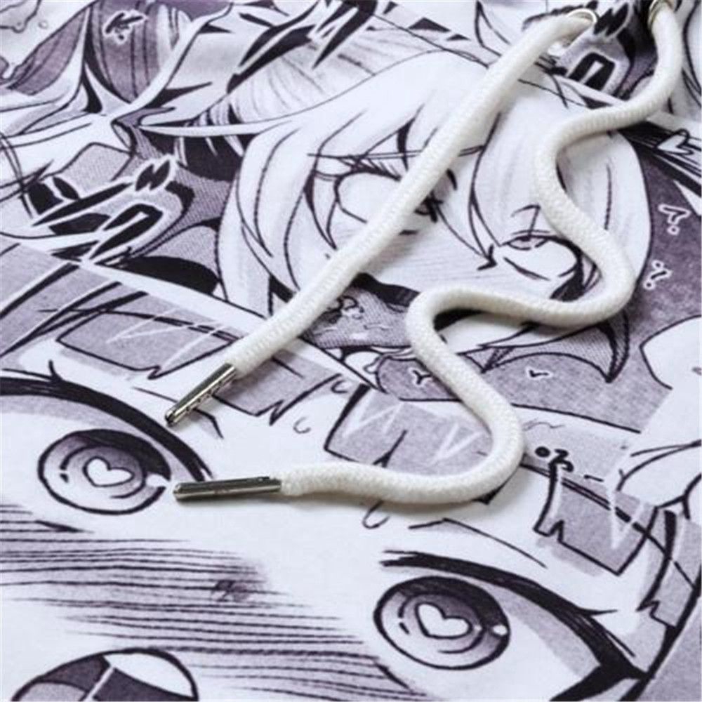 Bộ Áo Hoodie Và Quần Dài Hóa Trang Nhân Vật Hentai Manga 3D