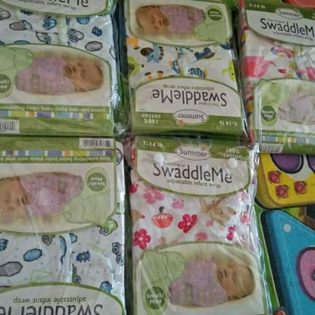 Chăn quấn ủ kén swaddleme trẻ sơ sinh Summer
