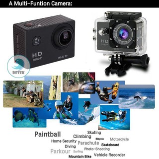 Camera hành động chống nước FullHD 1080P
