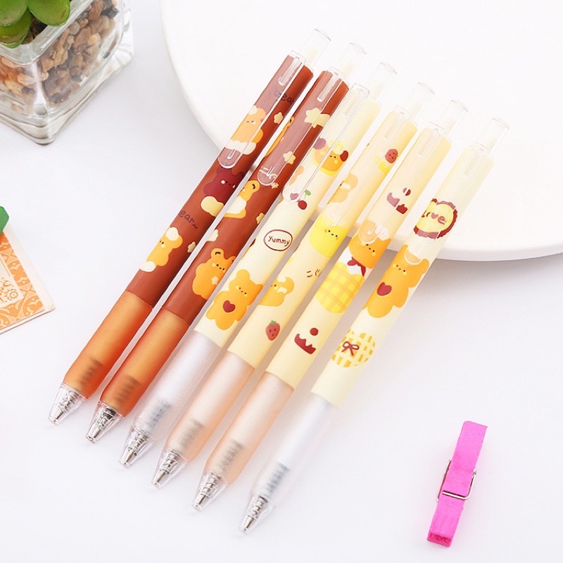 Bút bi nước gel đen cao cấp dễ thuơng viết chữ đẹp cho sinh viên
