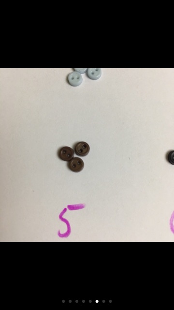 V4I- Nút áo nhựa viền mini 4mm có viền phụ kiện may quần áo búp bê