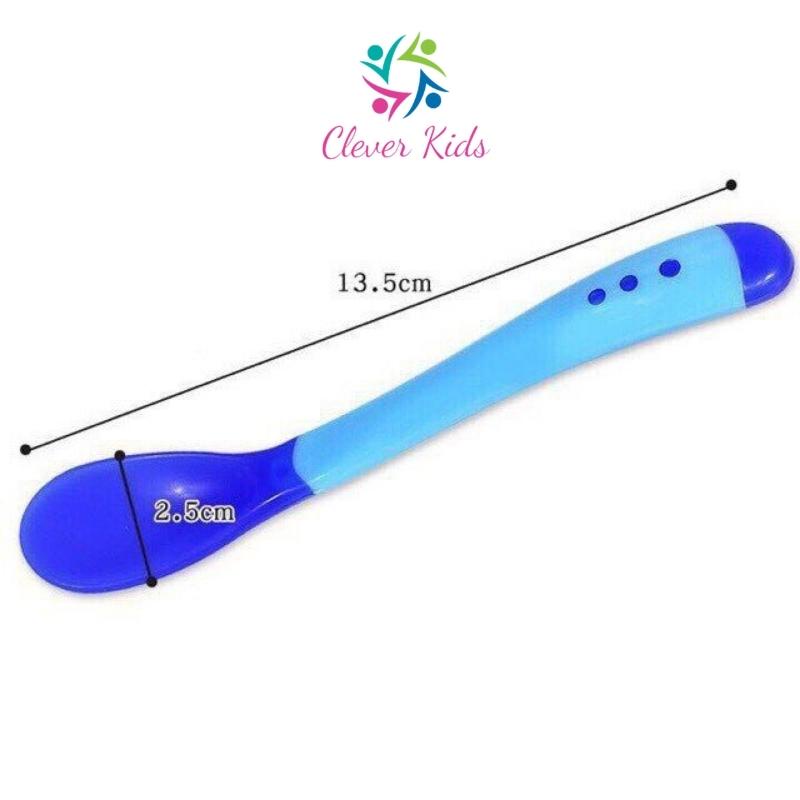 Thìa ăn dặm báo nóng cháo bột cho bé yêu