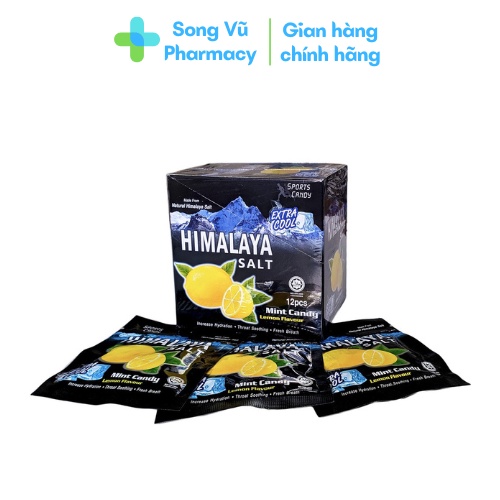 Kẹo Chanh Muối Himalaya Hộp 12 gói