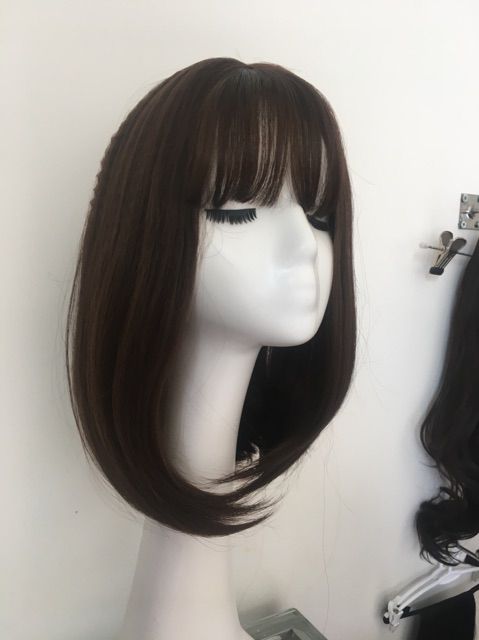 Tóc giả nữ đẹp ❤️❤️ FREESHIP ❤️ ❤️nguyên đầu cúp 35cm h6104