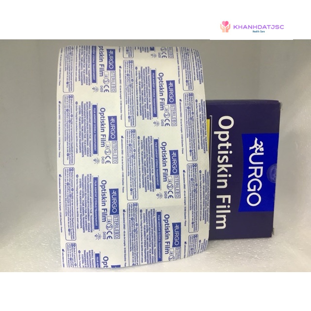 Băng vô trùng trong suốt, không thấm nước Urgo Optiskin Film 120 x 90mm