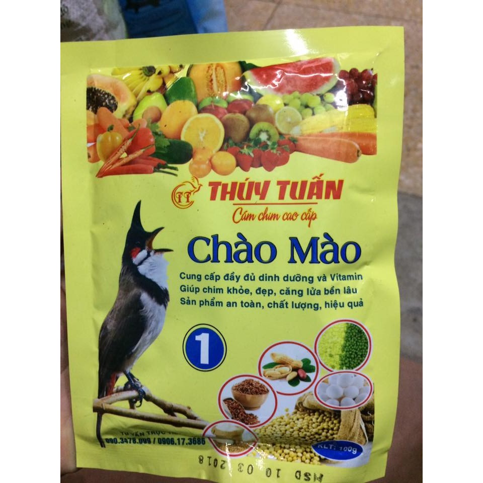 thức ăn chim Chào Mào