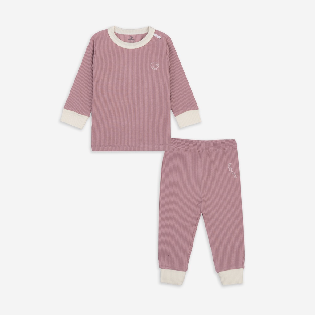 Bộ quần áo dài tay cổ tròn - Candie Molist BU Baby