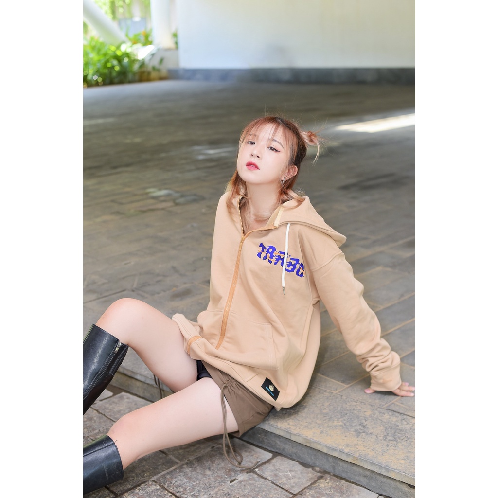 ÁO KHOÁC TARBO.CLUB - HOODEI ZIP ACID DÀNH CHO NAM NỮ - Nỉ LOCAL BRAND