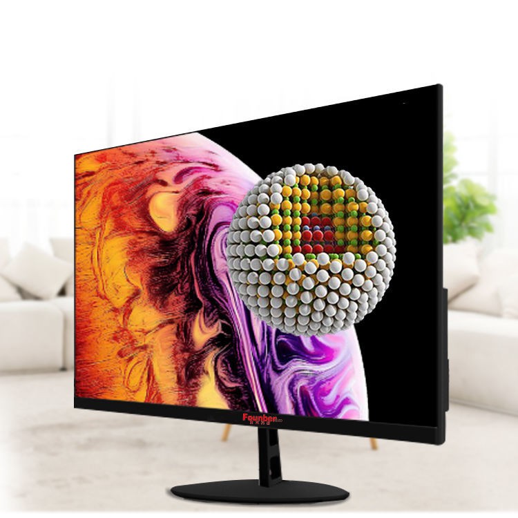 Màn hình máy tính 27 inch 24/22/19 HD treo tường không viền màu trắng Người sáng lập Đại học Bắc Kinh PS4AF