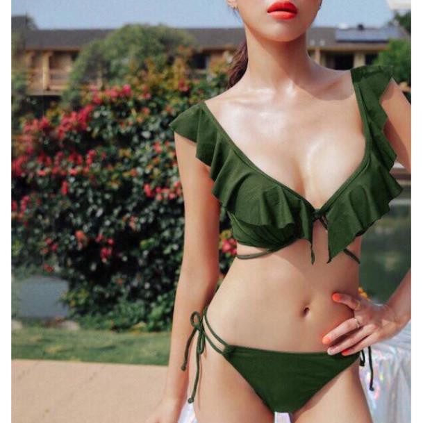 Bikini 2 mảnh cánh tiên, cạp thấp - Eva Shop - Cực Secxy, nâng ngực ྇