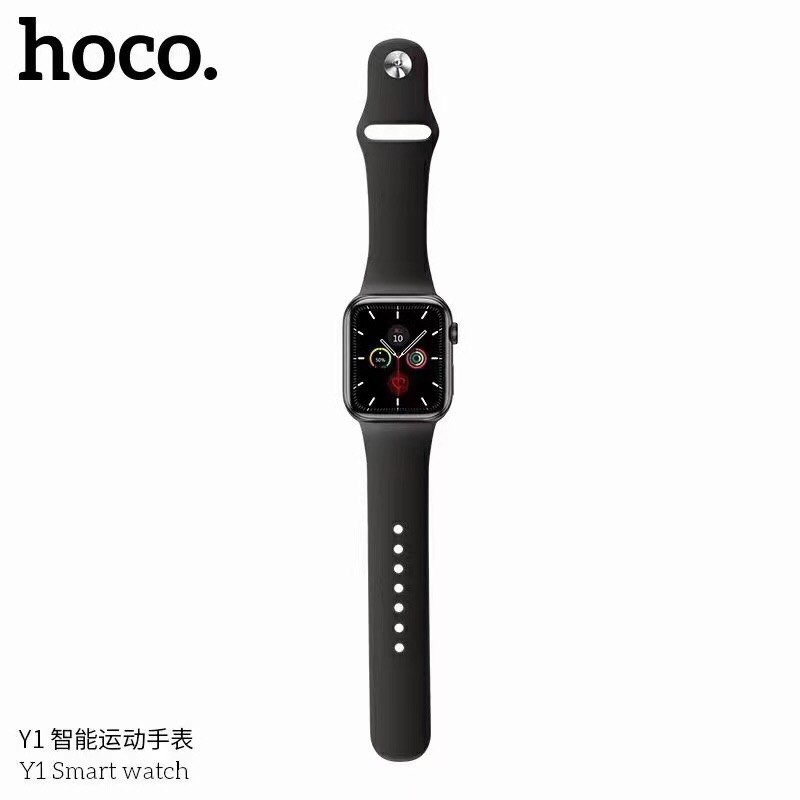 Smart Watch Đồng hồ thông minh Hoco Y1 kết nối Bluetooth hỗ trợ nghe gọi, theo dõi sức khỏe, thể thao...