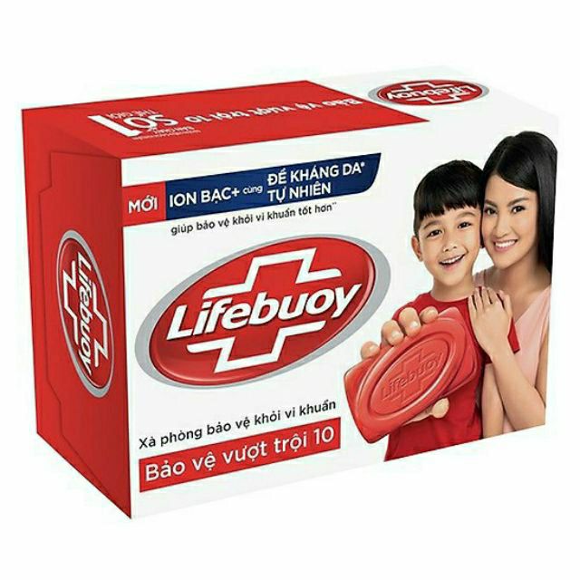 Bánh xà phòng tắm lifebuoy 90g