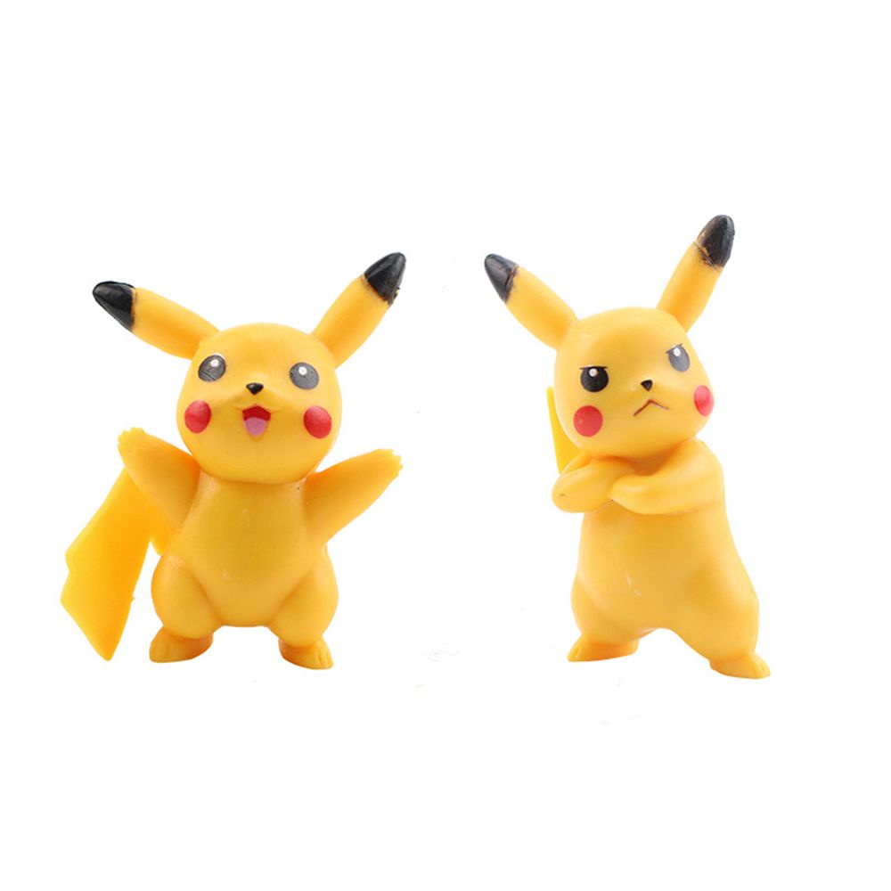 Set 10 mô hình nhân vật Pokemon Pikachu Nhật Bản đồ chơi dễ thương
