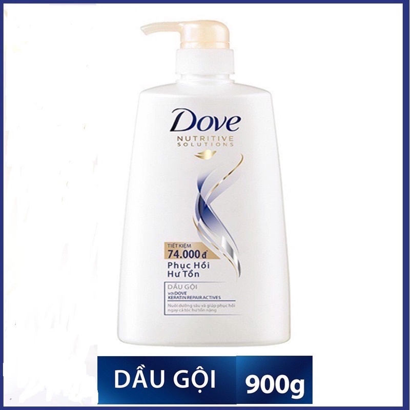 Dầu gội đầu Dove 900g