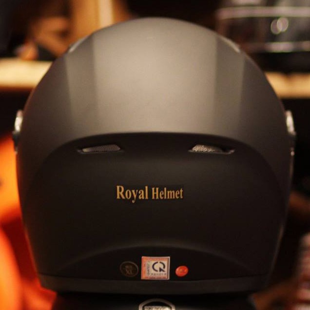 Mũ bảo hiểm Fullface Royal M136 đen nhám