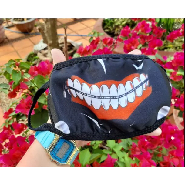 Khẩu trang vải Ken Kaneki Tokyo Ghoul | Baystore