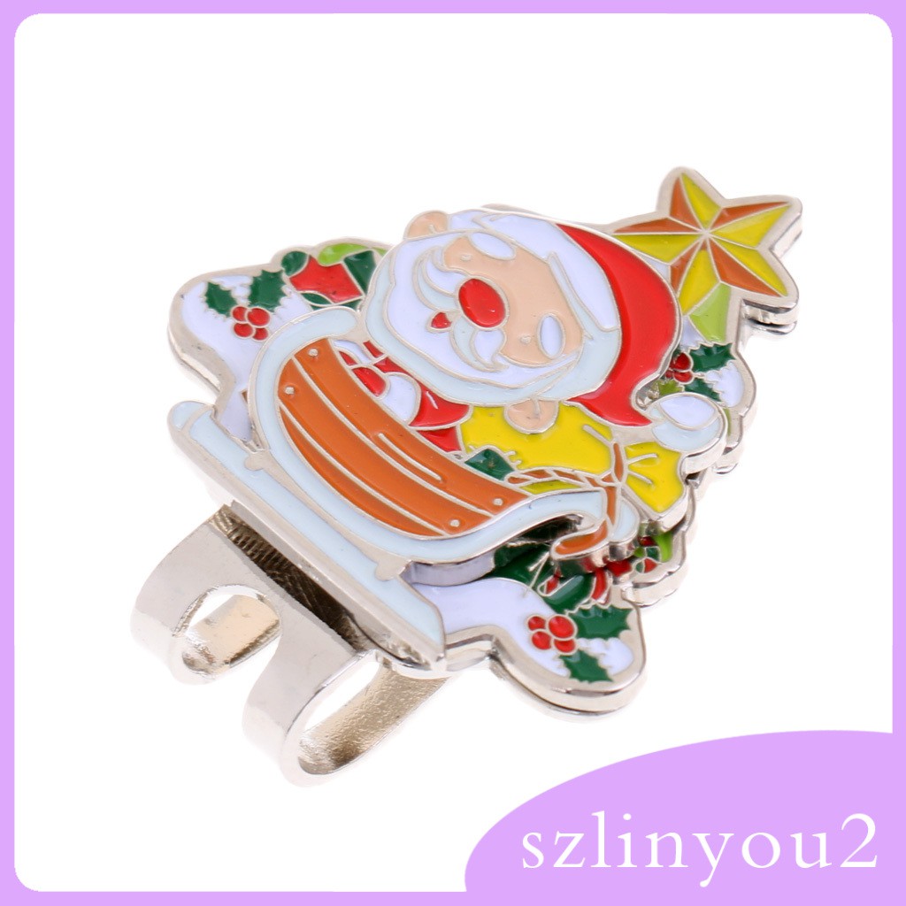Phụ kiện đánh dấu bóng golf hình ông già noel