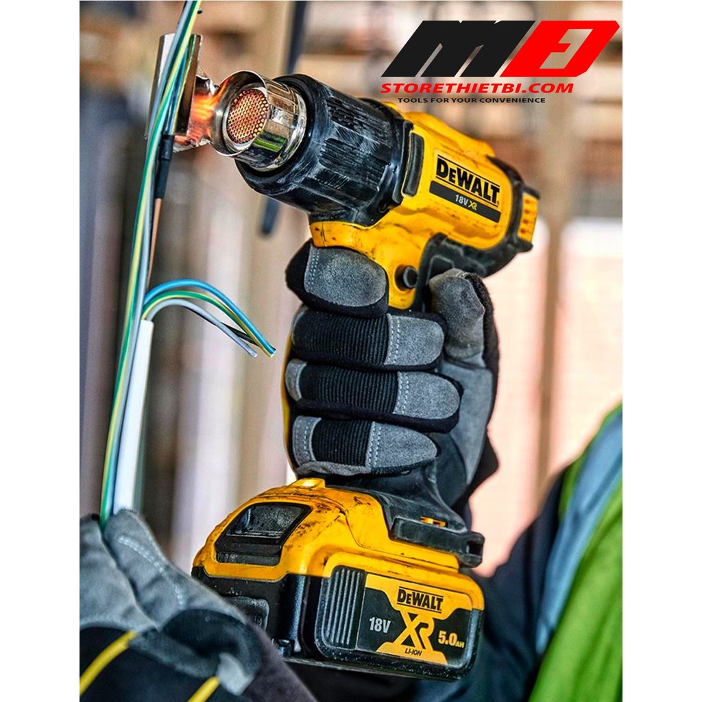 DCE530N Súng thổi hơi nóng không dây DeWALT 18V