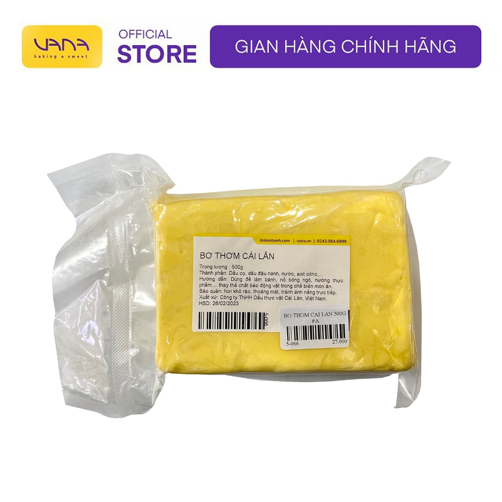 BƠ THƠM CÁI LÂN 500G