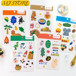 Sticker gấu cute - mjstore