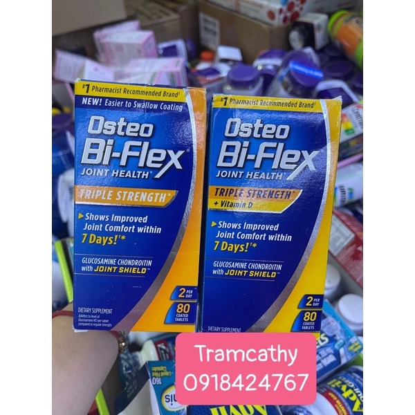 Osteo bi flex viên uống 200 viên,80 viên