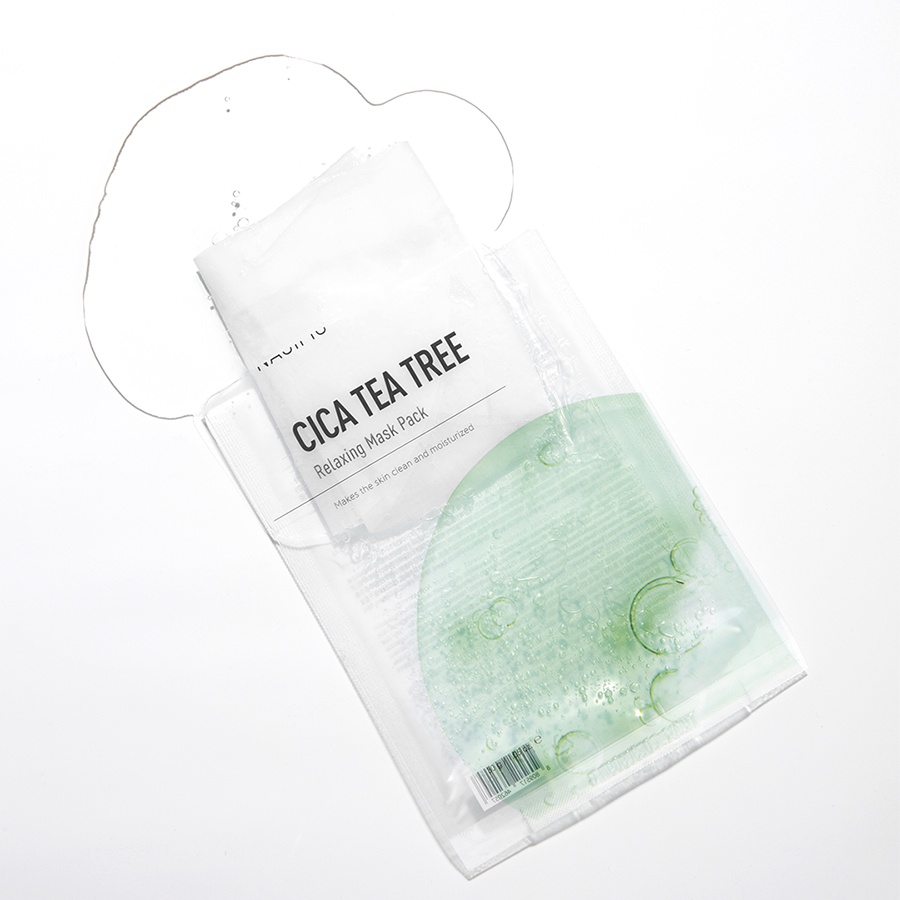 Mặt nạ giúp dưỡng ẩm và làm dịu da Nacific Cica Tea Tree Relaxing Mask Pack 30g