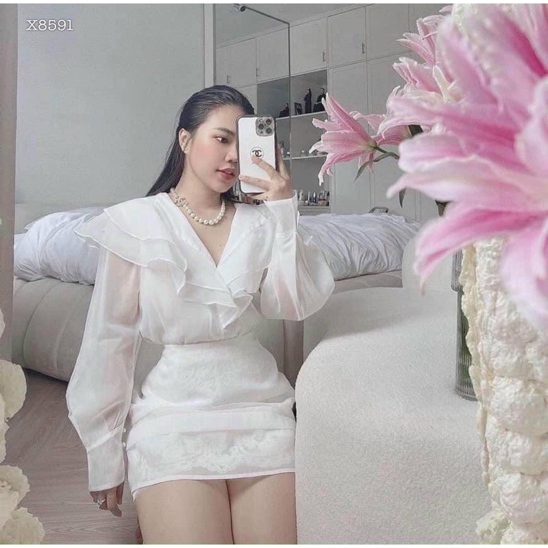 VIVON SET | Set Voan Tơ Bèo Tầng Lớp Điệu Đà