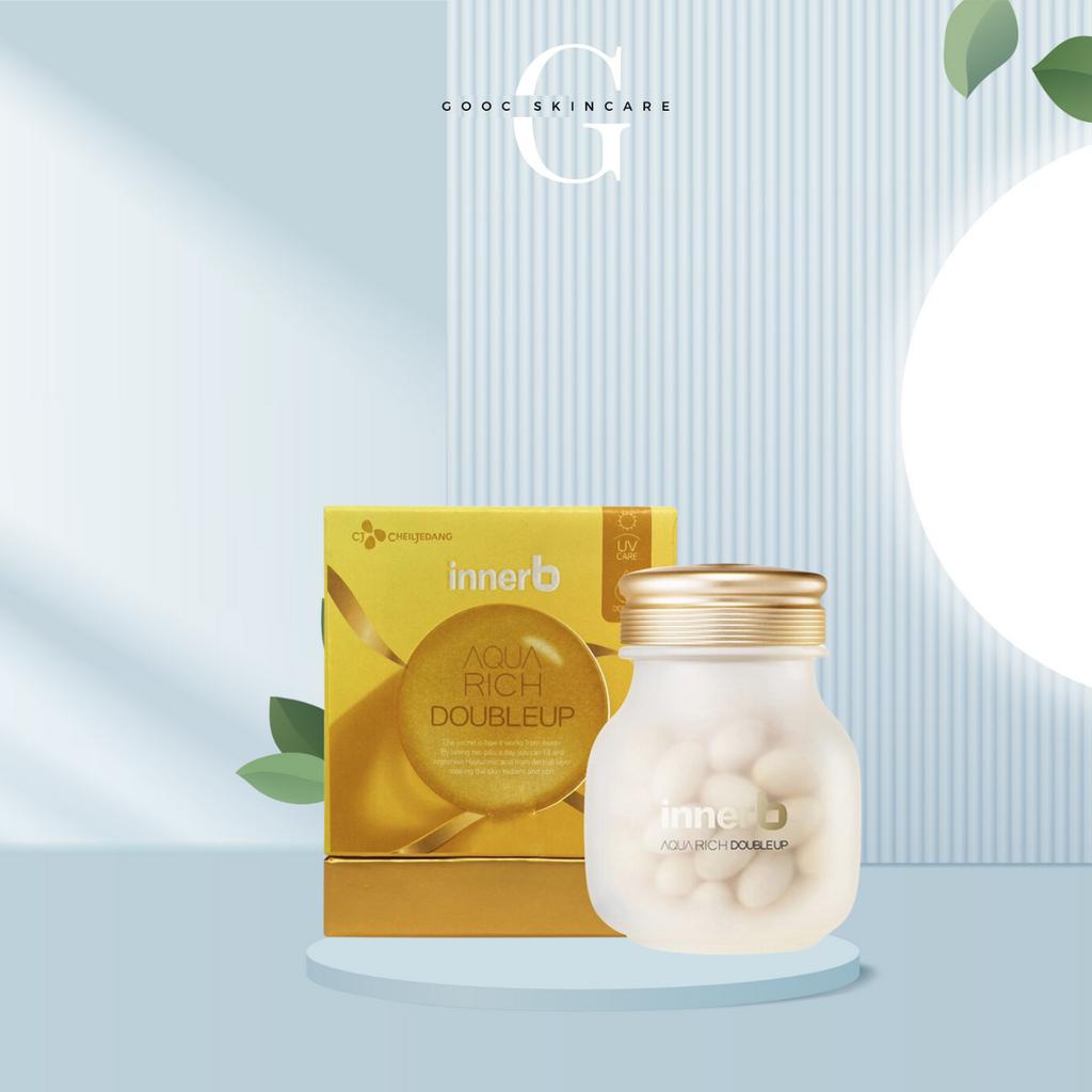 Viên Uống Cấp Nước Dưỡng Da Căng Bóng Aqua Rich InnerB Mẫu Mới - 70 viên