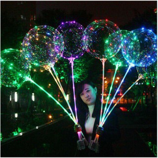 Bóng GALAXY , Có cán cầm , Led nháy đèn , gậy dài 80cm , ( Buôn/Sỉ chỉ từ 10 bộ bóng )