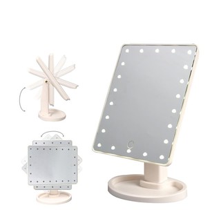 Gương trang điểm để bàn có đèn Led