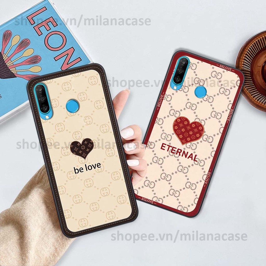 Ốp Huawei Nova 4e / P30 Lite hình trái tim be love tình yêu siêu đẹp, cá tính, thời trang