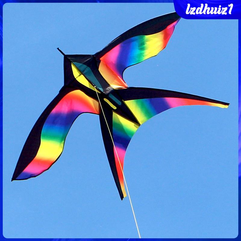 Diều Hình Chim Én Nhiều Màu Sắc Dễ Bay Cho Các Hoạt Động Ngoài Trời
