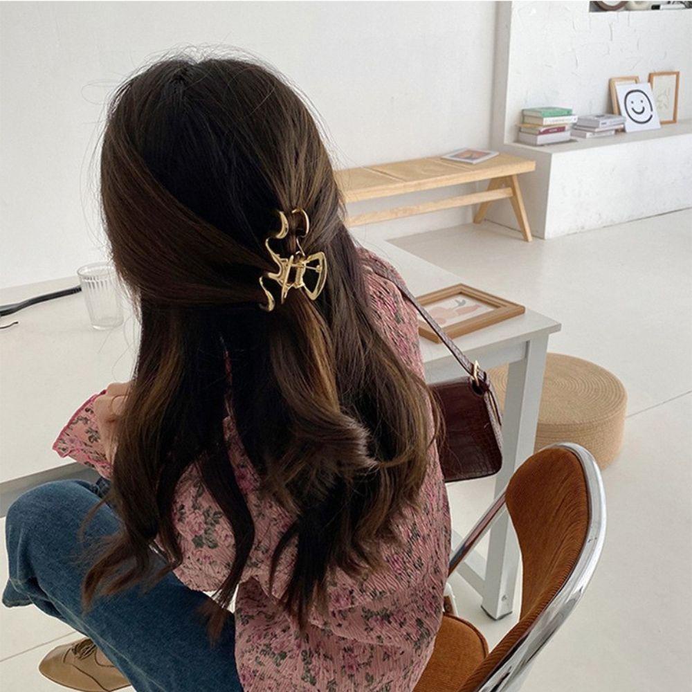 SOMEDAYZL Kẹp Tóc Hình Chữ M Phong Cách Hàn Quốc Cho Nữ