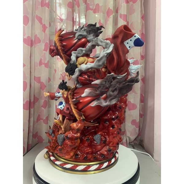 Mô hình One Piece Luffy gear 4 Wanno cao 52cm - mô hình chất lượng cao