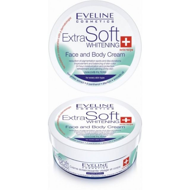 Kem dưỡng trắng da eveline extra soft whitening 200ml